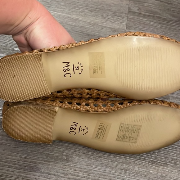 Musse & Cloud Brand New size 39 Women’s Size 8.5 Woven Brown Serpa Sandal Flats - Picture 5 of 6